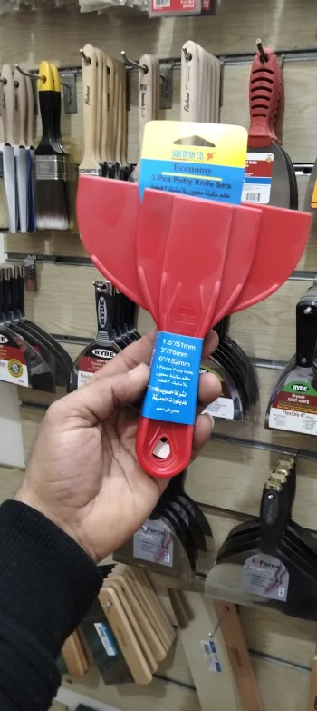 طقم سكاكين بلاستيك السويدية 3 قطع