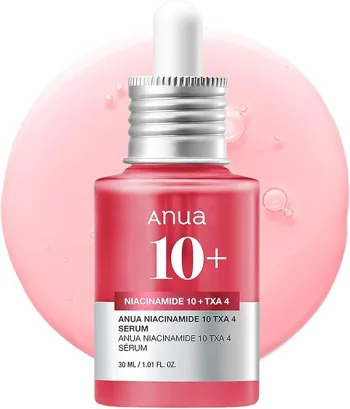 انوا سيروم البقع والحبوب 10% نياسيناميد + 4% حمض الترانيكساميك 30 مل | Anua Niacinamide 10% + TXA 4% Dark Spot Correcting Serum