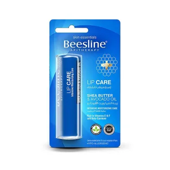 بيزلين عناية الشفاه بزبدة الشيا المهدئة وزيت الأفوكادو – 4 جم  |  Beesline Lip Care Soothing Shea Butter & Avocado Oil – 4g