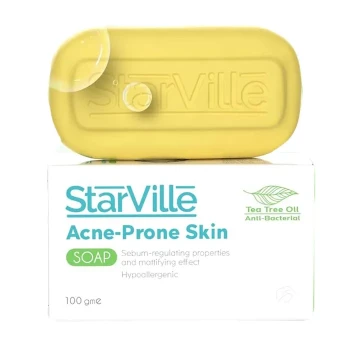 صابوبة ستارفل للبشرة المعرضة للحبوب | Starville Acne-prone skin soap 100gme