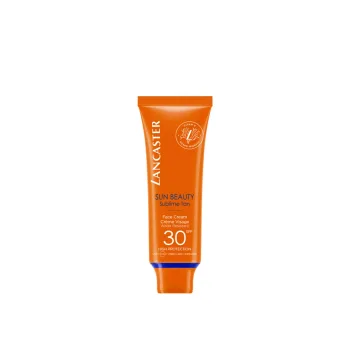 كريم لانكستر صن بيوتي للوجه  بمعامل حماية 30  50 ملى - Lancaster Sun Beauty Face Cream SPF30 50ml