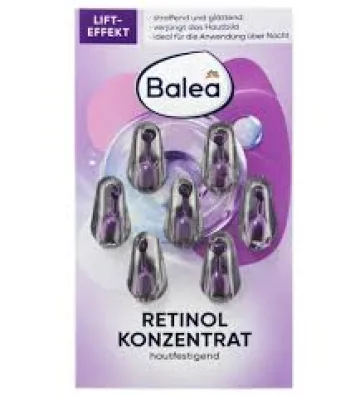 كبسولات باليا ريتينول لشد وتجديد البشرة - Balea Retinol Konzentrat