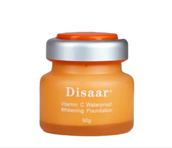 كريم اساس ديزار بفيتامين سي 50ملي|Disaar Foundation Vitamin c waterproof 50ml