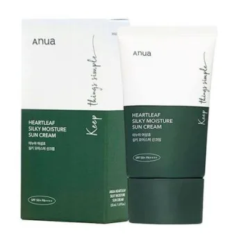 كريم انوا هارتليف المرطب الواقى من الشمس50 ملي| Heartleaf Silky Moisture Sunscreen SPF50+ PA++++ 50ml