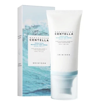 واقي الشمس بعشبة السنتيلا هيالو سيكا ووتر فيت SPF50+ من سكين 1004 – 50 ملى| SKIN 1004 – Madagascar Centella Hyalu-Cica Water-Fit sun serum 50ml