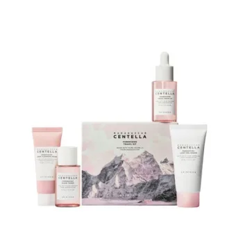 مجموعة السفر سنتيلا مدغشقر من سكين 1004 لتضييق المسام| SKIN1004 - Madagascar Centella Poremizing Travel Kit - Pore Tightening Set