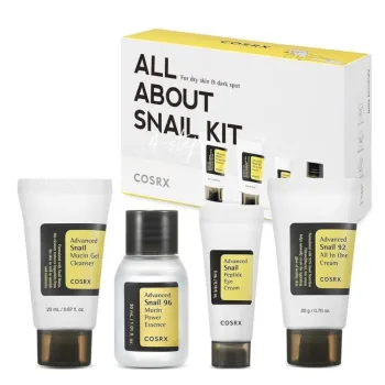 مجموعة الحلزون الكوريه للعنايه بالبشره | Cosrx Snail Moisture Kit