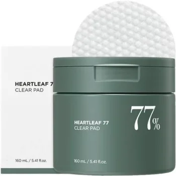 انوا منظفات تونر قطنيه هارتليف | ANUA HEARTLEAF 77% TONER PAD
