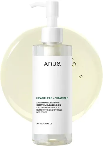 زيت تنظيف الوجه من انوا  لتحكم فى المسام 200ملي| Anua Heartleaf Pore Control Cleansing Oil 200ml