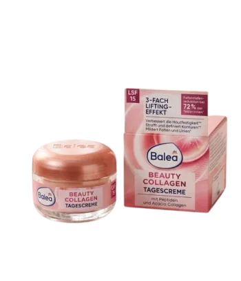 كريم النهار الألماني بيوتي كولاجين لشد البشرة ومقاومة التجاعيد من باليا - Balea Beauty Collagen Day Cream SPF15 50ml