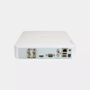 جهاز تسجيل هيك فيجن 4 قنوات 5 ميجا (Turbo HD) | دقة 3K فائقة الوضوح | Hikvision AcuSense