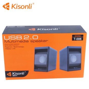 Kisonli T-006 USB 2.0 Multimedia Speaker
