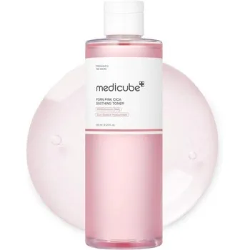 ميديكيوب بينك تونر مهدئ لبشره 250ملي| medicube pdrn pink cica soothing toner 250ml