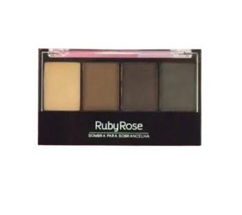 مصحح حواجب روبي روز 4 في 1 بودرة وجيل مثبت ضد الماء | Ruby Rose Eyebrow Kit