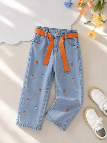 بنطلون بناتي wide leg
