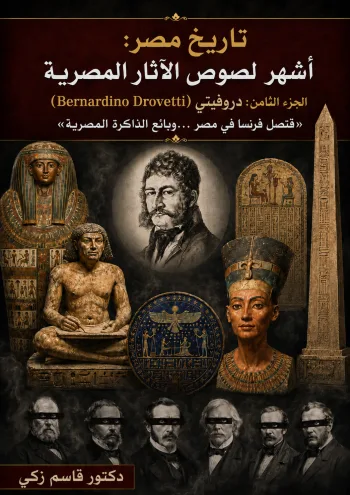 تاريخ مصر: أشهر لصوص الآثار المصرية الجزء الثامن: دروفيتي (Bernardino Drovetti) «قنصل فرنسا في مصر....وبائع الذاكرة المصرية»