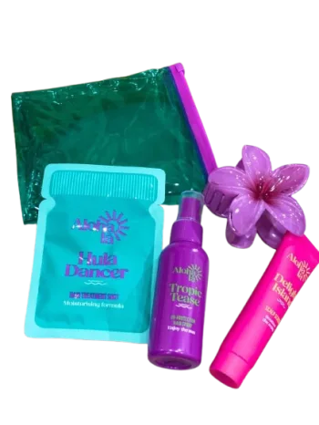 مجموعة ألوها للعناية بالشعر للمصيف والسباحة  - Aloha Hair Essentials Kit