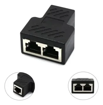 RJ45 Ethernet Connector 1x2