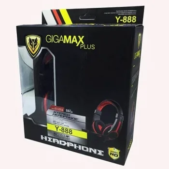 Gigamax Plus Y-888 Stereo Headphone