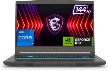 M S I لابتوب ألعاب رفيع 15 B13UC انتل كورi7 13620H، رام 16جيجابايت DDR4، SSD 512 جيجابايت، 15.6 بوصة بمعدل تحديث 13620 هرتز انفيديا RTX 3050
