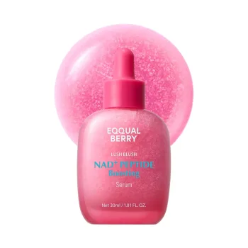 Eqqual Berry Lush Blush NAD+ Peptide Boosting Serum