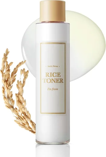 I'm from rice toner