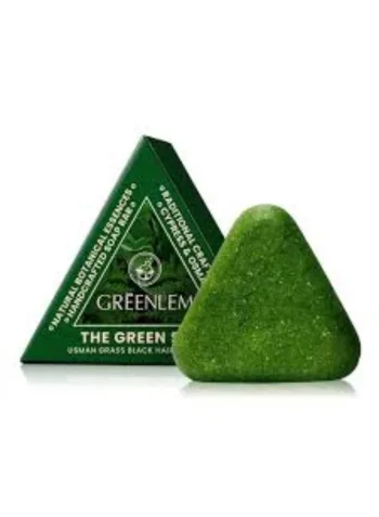 Greenlem Usman Grass Black Hair Nourishing  Shampoo Soap