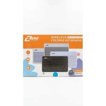 Zero ZR-3030 Wireless Bluetooth Folding Keyboard