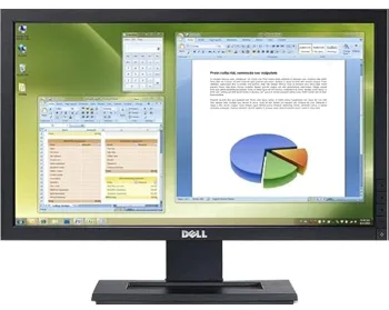 شاشة Dell 20" Monitor – VGA + DVI