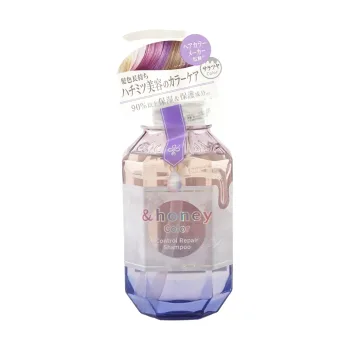أند هوني شامبو الشعر المصبوغ للتحكم في اللون والترطيب واللمعان 440 مل | &honey Color Control Repair Shampoo 1.0 440ml