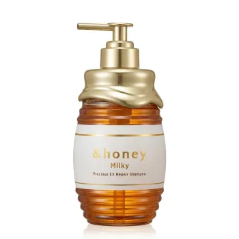 أند هوني ميلكي شامبو إصلاح الشعر الجاف والتالف بالترطيب المكثف 500 مل | ViCREA &honey Milky Precious EX Repair Shampoo 1.0 500ml