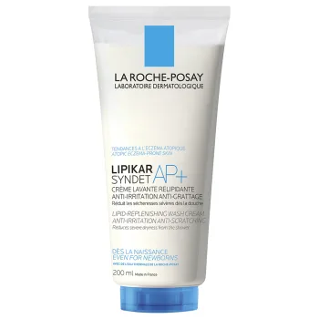 لاروش بوزيه ليبيكار غسول كريمي للبشرة الجافة والحساسة 200 مل | La Roche-Posay Lipikar Syndet AP+ Creamy Wash 200ml