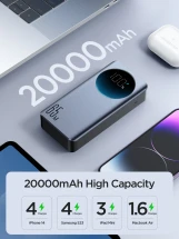 الموديل JR-PBF04 بنك الطاقة 65 واط من الشركه العملاقه جويرووم بضمان تراست