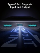 باور بانك Joyroom JR‑QP191 (موديل JR‑QP191 – 10000mAh – أسود):