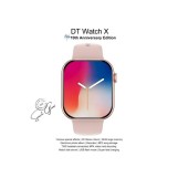 ساعه DT Watch X  البديل الاقوي لساعة apple الجديده + استراب قماش هديه