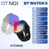 ساعه DT Watch X  البديل الاقوي لساعة apple الجديده + استراب قماش هديه