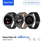 ساعة Haino Teko 16 الذكية – تصميم خفيف , شاشة AMOLED ، وصوت فائق الوضوح