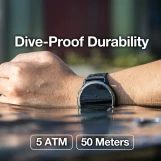 ساعة AGM Legion | متينة | شاشة AMOLED  نظام تحديد المواقع العالمي (GPS) | بوصلة