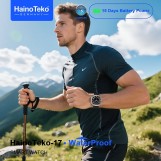 ساعة Haino Teko 17 الذكية – تصميم سامسونج ألترا، شاشة AMOLED ضد الخدش، وصوت فائق الوضوح