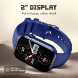 itel ISW-015 Smartwatch – شاشة 2.01" HD، مكالمات بلوتوث، مقاومة ماء IP68، 100+ وضع رياضي