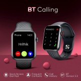 itel ISW-015 Smartwatch – شاشة 2.01" HD، مكالمات بلوتوث، مقاومة ماء IP68، 100+ وضع رياضي