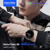 ساعة Haino Teko 26 الذكية – تصميم خفيف , شاشة AMOLED ، وصوت فائق الوضوح