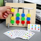 لعبة تعليميه للصغار - تساعد على تنميه الذكاء، بتصميم ممتع مسلي
