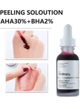ذا اورديناري بيليـنج سوليوشن AHA 30% + BHA 2% لتقشير البشرة وتنقية المسام 30 مل | The Ordinary AHA 30% + BHA 2% Peeling Solution 30ml