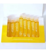فارم ستاي امبولات فيلر الشعر  بالفيتامينات  - ديرما كيوب فيتا كلينك 13 مللي |  Farm Stay Derma Cube Vita Clinic Hair Filler - 1Pack (13Ml X 10Pcs)