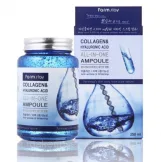 فارم ستاي كولاجين & هيلورنيك اسيد خماسي المفعول 250ملل  |  farm stay collagen and hyaluronic acid all in one ampoule 250ml