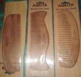مشط خشب النيم الاصلي من Ankita