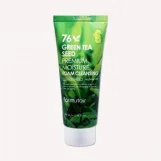 فارم ستاي 76 غسول بخلاصة حبوب الشاى الاخضر المرطب المتميز | farm stay 76 green tea seed premium moisture foam cleansing
