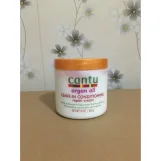 كانتو ليف ان كريم لحماية الشعر من التلف بزيت الأرجان 453 جرام  | Cantu Argan Oil Leave In Conditioning Repair Cream - 453 G