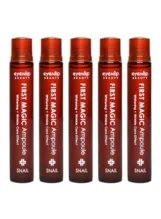 اينليب امبول هلام الحلزون فيرست ماجيك للوجه ( 13 مل * 5 امبولات ) | (13ml X 5PCS) eyenlip first magic snail ampoules